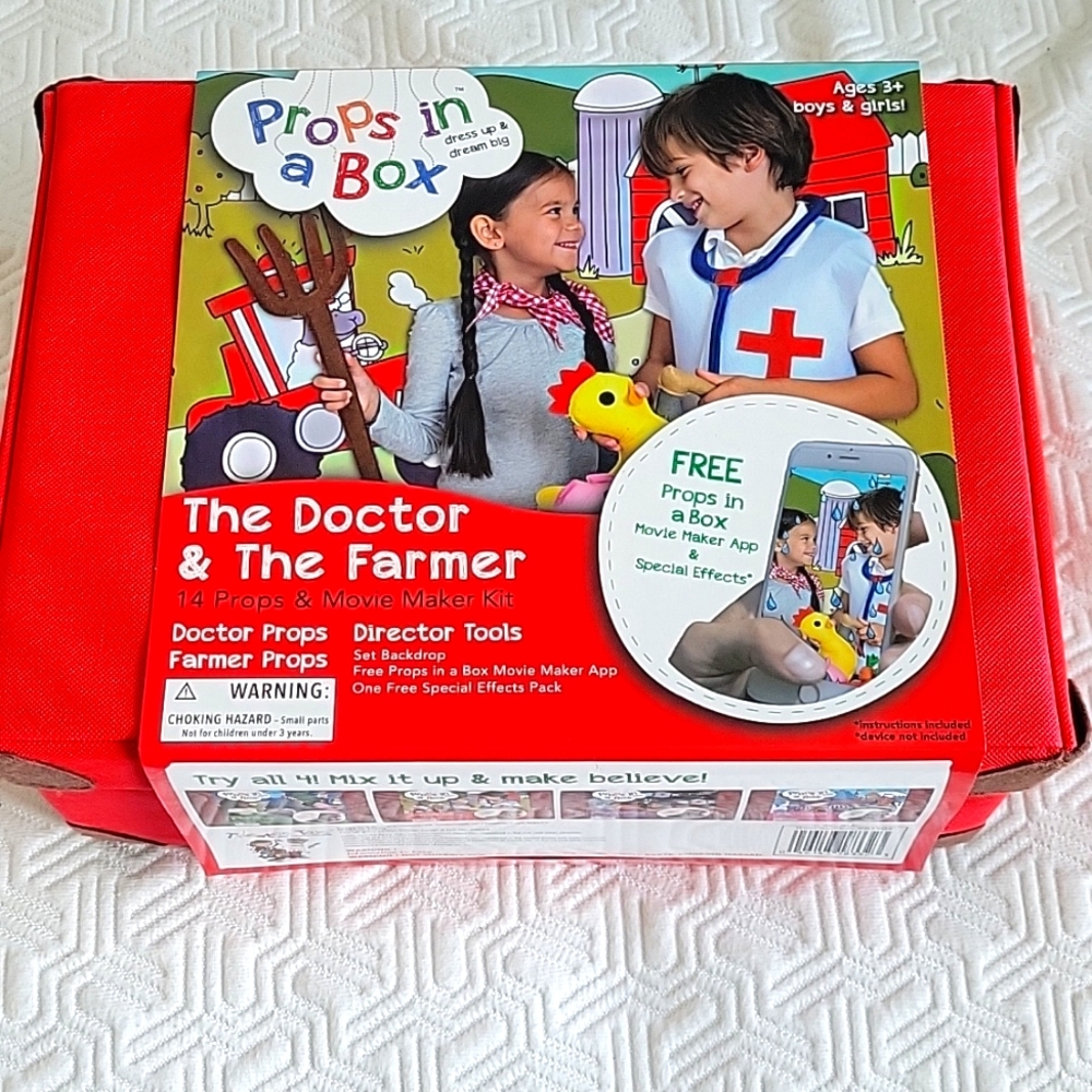 NIB Props in a Box The Doctor & The Farmer